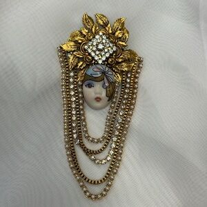 Vintage Marena Eros signed Brooch